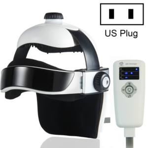 Nuotai 2800 Electric Air Pressure Head Massager Brain Physiotherapy Instrument Relaxing Music Helmet Massage Cap British Standard