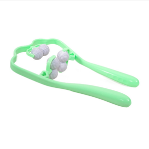Handheld cervical spine, shoulder and neck massager