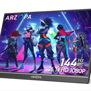 Arzopa Z1FC 144Hz Portable Gaming Monitor | 16.1″ Screen