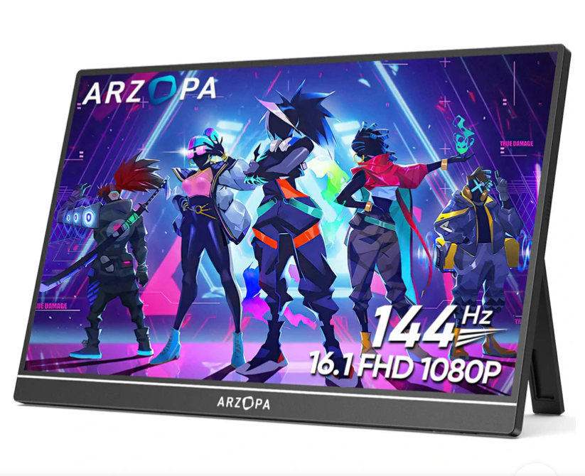 Arzopa Z1FC 144Hz Portable Gaming Monitor | 16.1" Screen