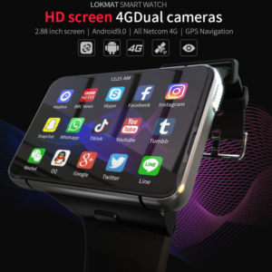 LOKMAT Max Large screen mobile phone watch 1300W HD camera 4+64G