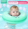 Mambobaby Infant and Toddler Inflatable Neck Ring Baby Swim Ring