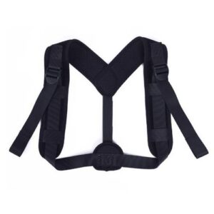 Adjustable Back Posture Corrector Improve Hunchback Belt For Women And Men, Color: With Shoulder Padded