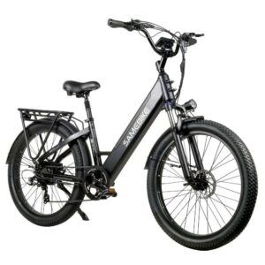 Samebike RS-A01: Powerful Electric Bike with Large Tires and Rack