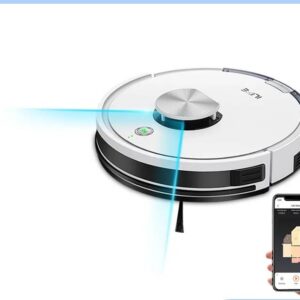 ILIFE L100 Robot: Precise Laser Navigation, Powerful Suction, Customizable Cleaning