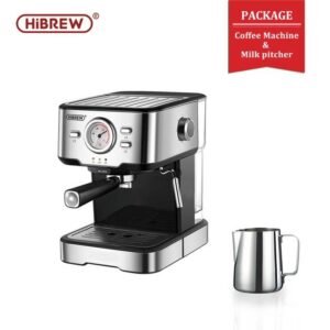 HiBREW 20 Bar Espresso Machine with Temperature Display and More