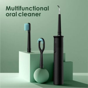 Three in one electric toothbrush