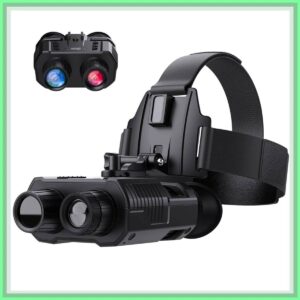 Dsoon Night Vision Binoculars Goggles NV8000 Infrared Digital Head Mount Built-in Battery Rechargeable Hunting Camping Equipment Dsoon Night Vision B