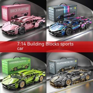 Racing Car Model Compatible with LEGO