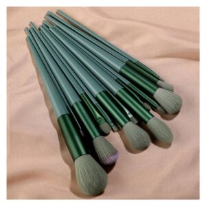 Multi-Function Cosmetic Brush Set, 13pcs Fiber Makeup Brush Kit For Women With Storage Bag