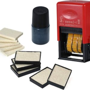 Pousbo® Mini Portable Date Stamp Kit