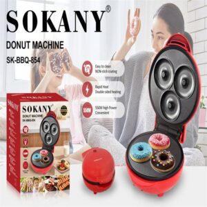 SOKANY854 donut machine home small 3 holes mini baking machine cake pan children cake machine