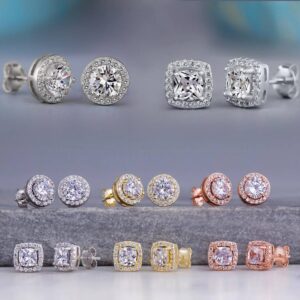 Fashion OL personalized earrings creative zirconia women’s earrings wholesale