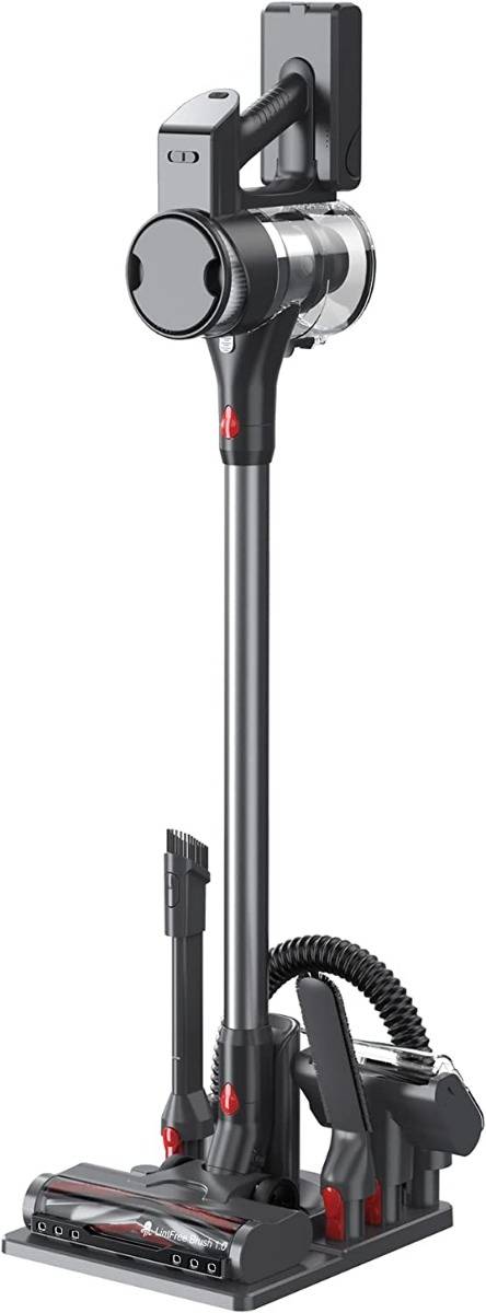 Portable Cordless Vacuum Cleaner for Hard Floors and Pet Hair