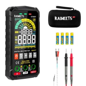Kaiweets ST600Y Digital Smart Multimeter 6000 Counts True-RMS