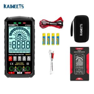 KAIWEETS ST600X Ture RMS Digital Multimeter Auto Range NCV Intelligent Multimetro Tester AC DC Voltage Capacitance Ohm Hz Meter