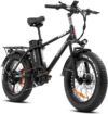 EU STOCK SAMEBIKE XWC05 Electric Mountain Bike 750W 48V 13AH 20″ Fat Tire E-Bike