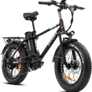 EU STOCK SAMEBIKE XWC05 Electric Mountain Bike 750W 48V 13AH 20″ Fat Tire E-Bike