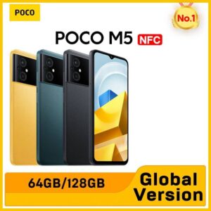 Global Version POCO M5 Smartphone 128GB NFC, Only for Brazil