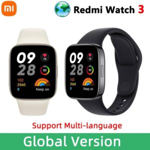Global Version xiaomi Redmi Watch 3: 1.75″ AMOLED, 12-day Battery, Waterproof