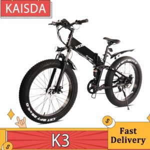 K3 Electric Moped: Powerful 500W Electric Bike for Snowy Terrain
