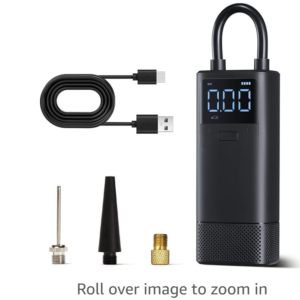 70mai Tire Inflator Portable Air Compressor TP05, 150PSI Fast Inflation & Cordless, Powerful Air Tire Pump with LED Light for Car Tires, Bicycles,