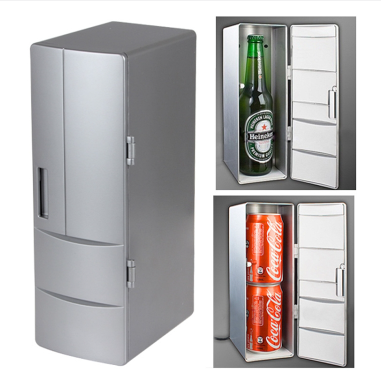 USB Mini Fridge (Silver)