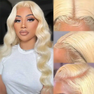 Blonde Hd Lace Frontal Wig Human Hair