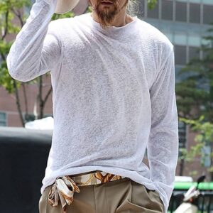 Men’s Breathing Lightweight Long Sleeve T-Shirt