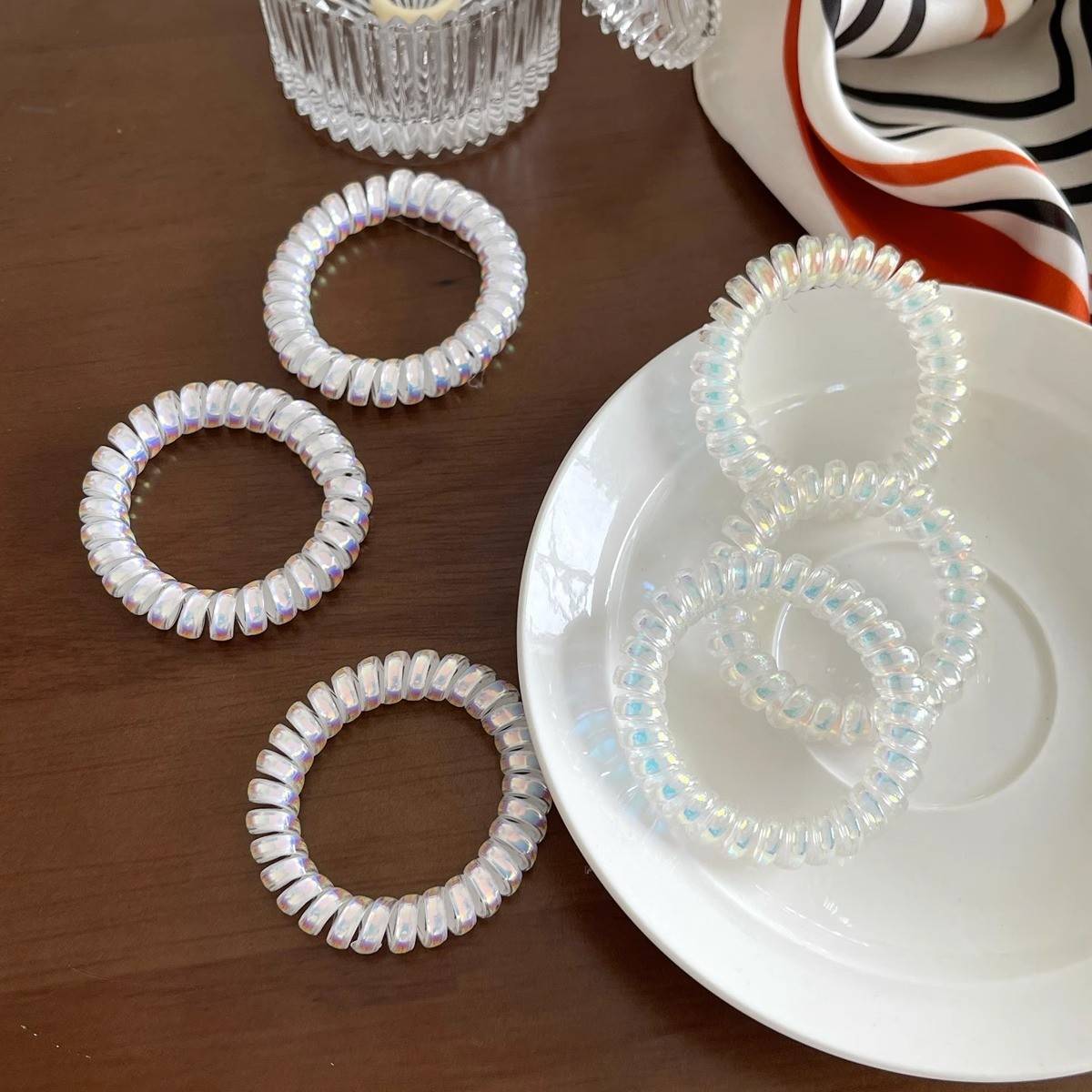 Telephone Wire Hair Tie