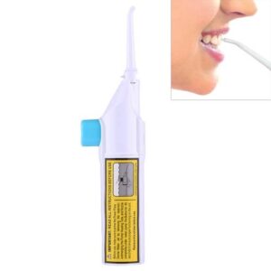 Portable Hand Pressure Type Oral Irrigator Dental Gum Care Water Jet Flosser