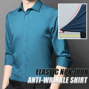 Men’s Wardrobe essentials ✨Stretch Non-iron Anti-wrinkle Shirt（2 pcs Free Shipping）✨