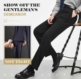 (Limited Time Promotion -40% OFF)Men's Classic Pants with Good Elasticity