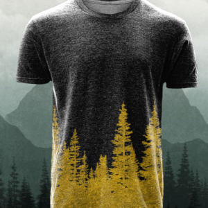 Men’s Outdoor Golden Forest Short Sleeve Top