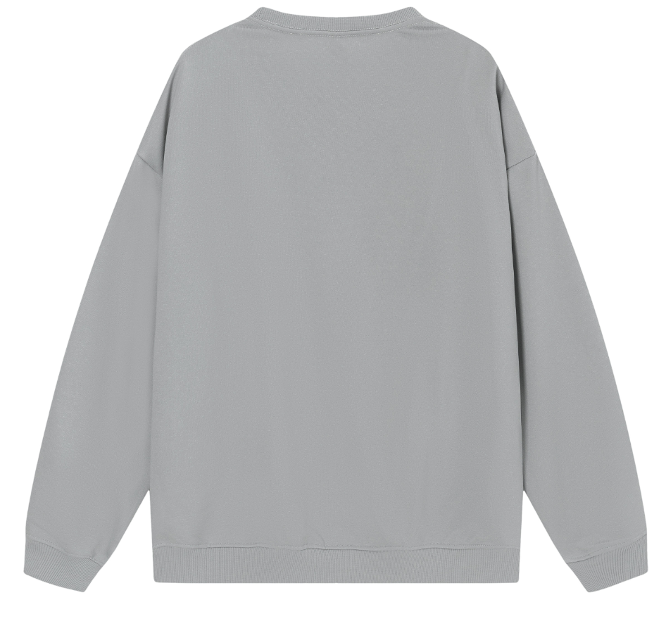 Men's Basic Grey Sweatshirt