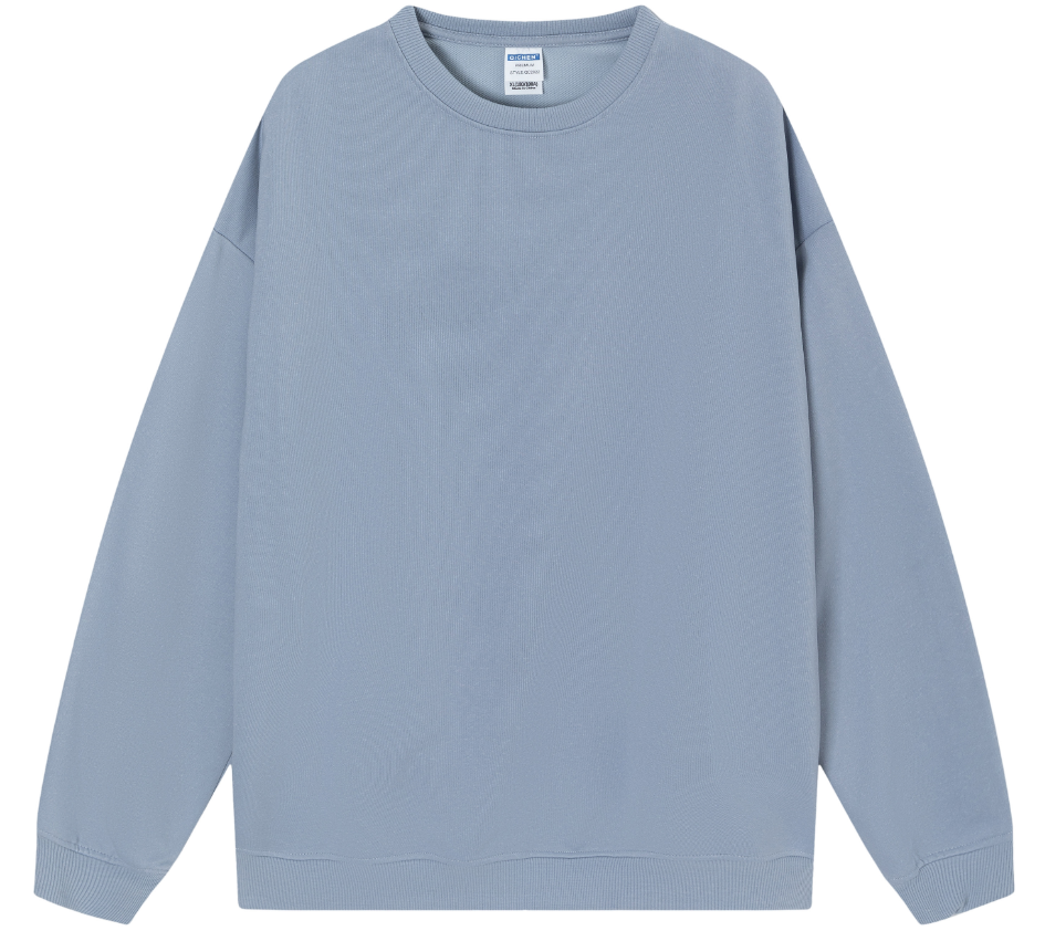 Men's Basic Grey-green Sweatshirt