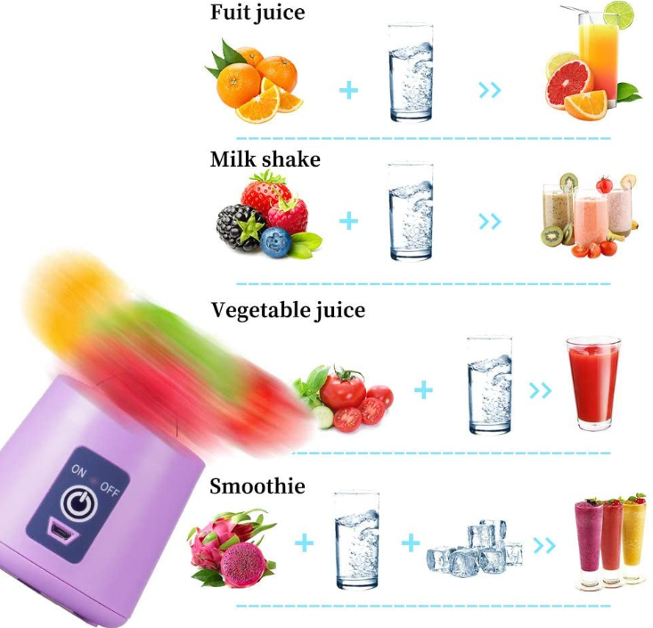Wireless Juicing Machine Home Fruit Cup Mini Portable Juicing Cup USB Charging Small Juicing Machine