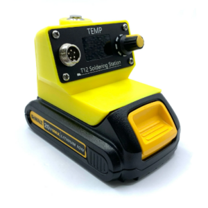 Cordless Digital T12 Table Soldering Station 70W DIY Repair Tools OLED HD Screen For Dewalt/Bosch/Milwauke/Mak!ta 18/20V battery