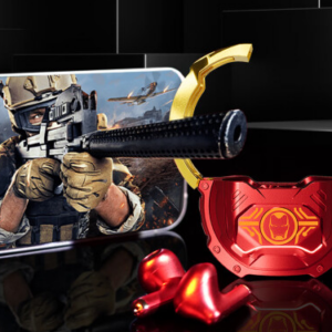 HOBBYBOX Marvel Co branded Wireless Bluetooth Earphones Low Delay Esports Music Sports Half In Ear Fit Apple Huawei Xiaomi VIVO Phone Iron Man