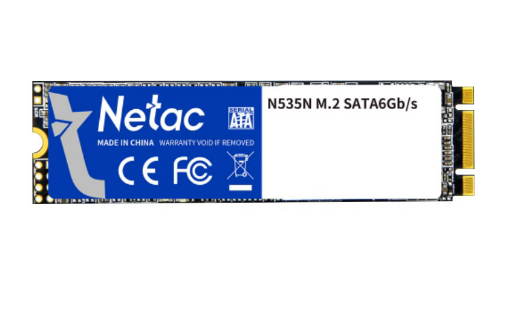 Netac N535N SSD M.2 2280 SATA 6Gb/s 128GB 256GB 512GB 1TB 2TB Reliable quality and stable performance