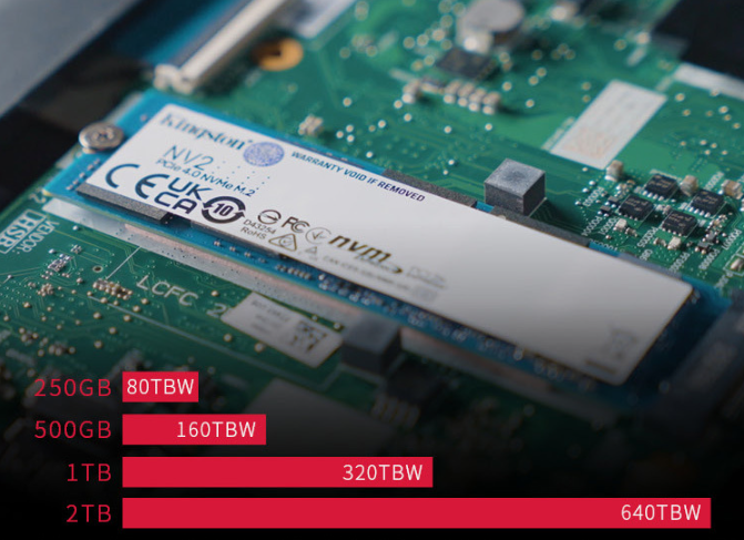 KC3000 NV2 1T 2T Solid-state drive 500G M.2 NVMe notebook computer hard disk