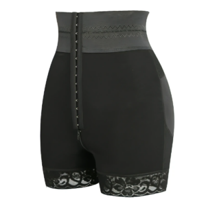 Crotch zip butt lifter trousers summer high waist shapewear butt lifter trousers tummy tuck strong