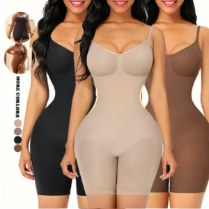 Sling One-piece body shaper seamless shapewear slimming body shaper large size European and American female full body corset
