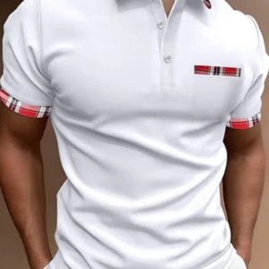 Short Sleeve Printed Pullover Polo Shirt Short Sleeve Printed Pullover Polo Shirt