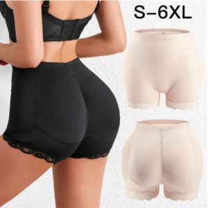 Fake buttocks and crotch trousers butt lifter pants for postnatal shaping
