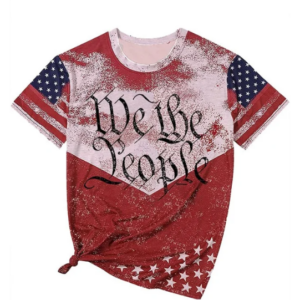 Women’s Independence Day We The People 1776 T-Shirt