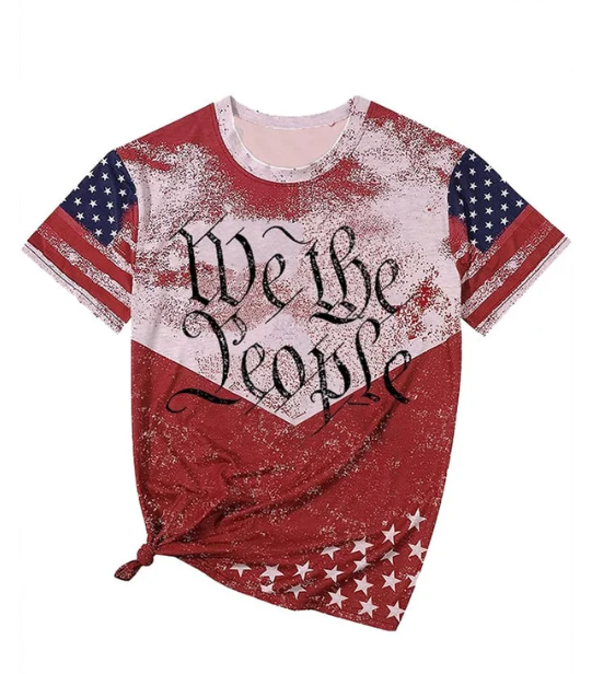 Women's Independence Day We The People 1776 T-Shirt