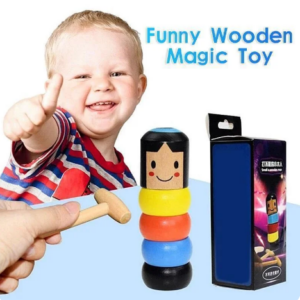 Unbreakable Wooden Man Magic Toy
