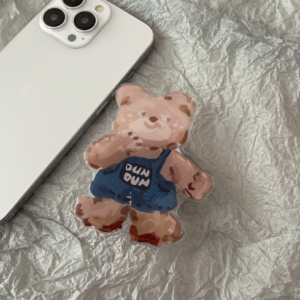 South Korea ins small red book drop plastic animal dog lazy stand desktop support back stickers retractable cat applicable