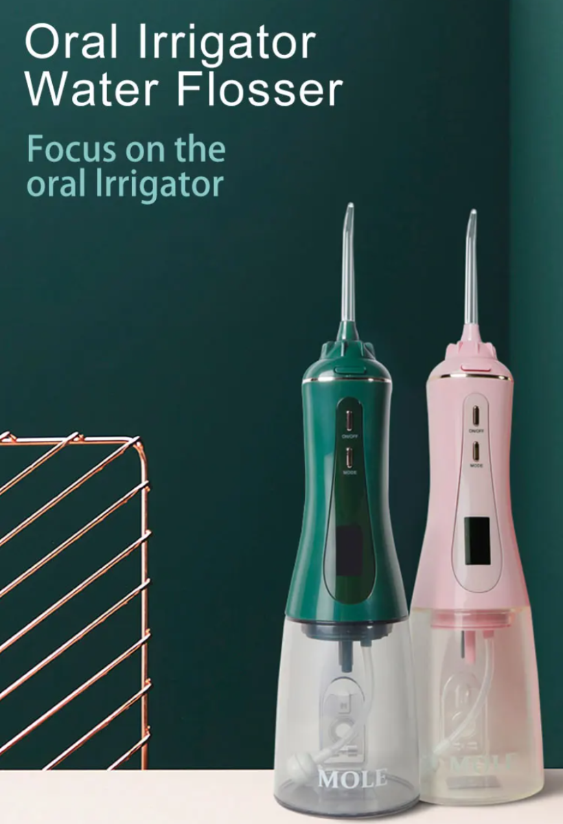 USB Cordless Oral Professional For Teeth LCD Display Handheld Portable Electric Portable Oral